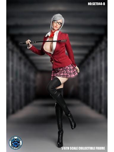 【蔵出し１円スタート!!】1/6 SUPER DUCK SET044-B COSPLAY 美人セクシー 魅惑の谷間 白肌 巨乳教師先生 　特別セット