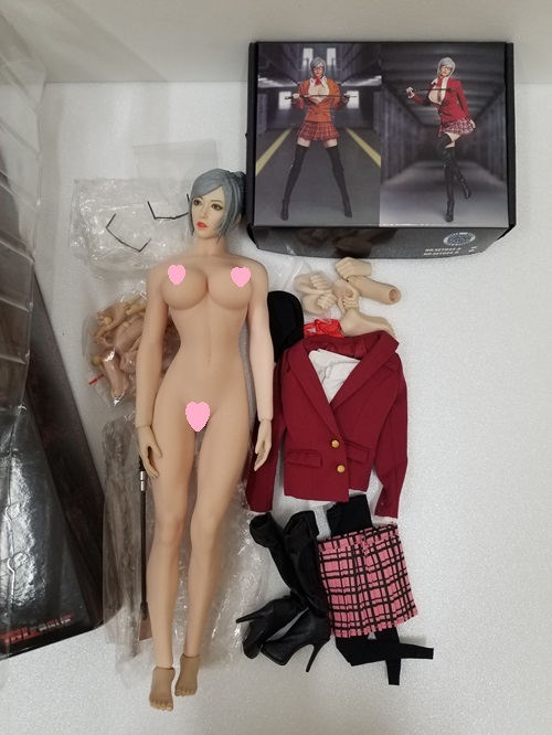 【蔵出し１円スタート!!】1/6 SUPER DUCK SET044-B COSPLAY 美人セクシー 魅惑の谷間 白肌 巨乳教師先生 　特別セット