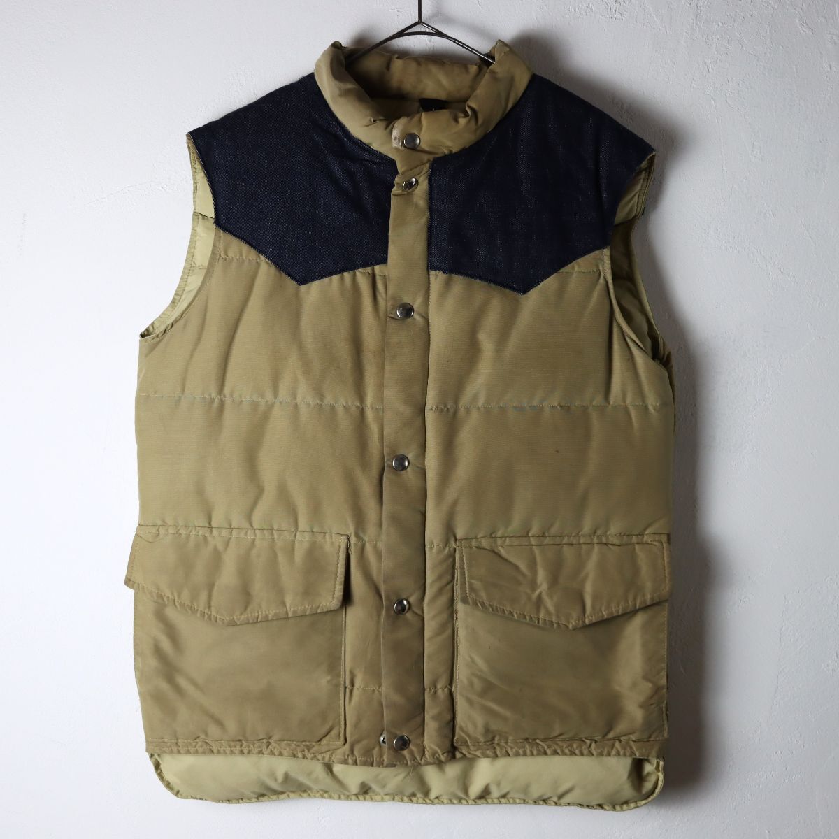 60s 筆記体 タグ エルエルビーン L.L.BEAN ダウンベスト size L / 古着 ヴィンテージ