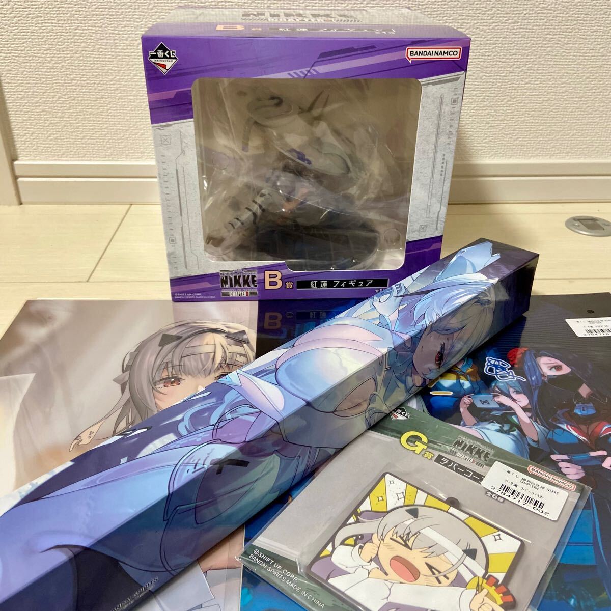 NIKKE 一番くじ B賞 紅蓮 フィギュア C賞 シンデレラ NIKKE 一番くじ B賞 紅蓮 フィギュア C賞 シンデレラ