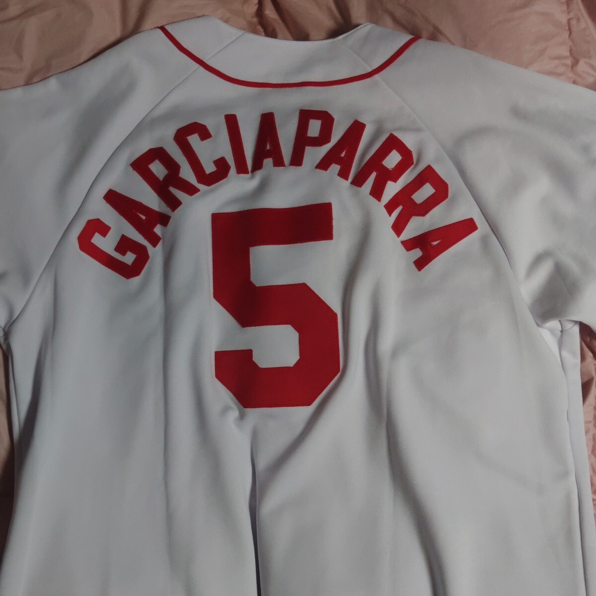 ボストン・レッドソックス　＃５　ノマー・ガルシアパーラ　size　XL　 ユニフォーム