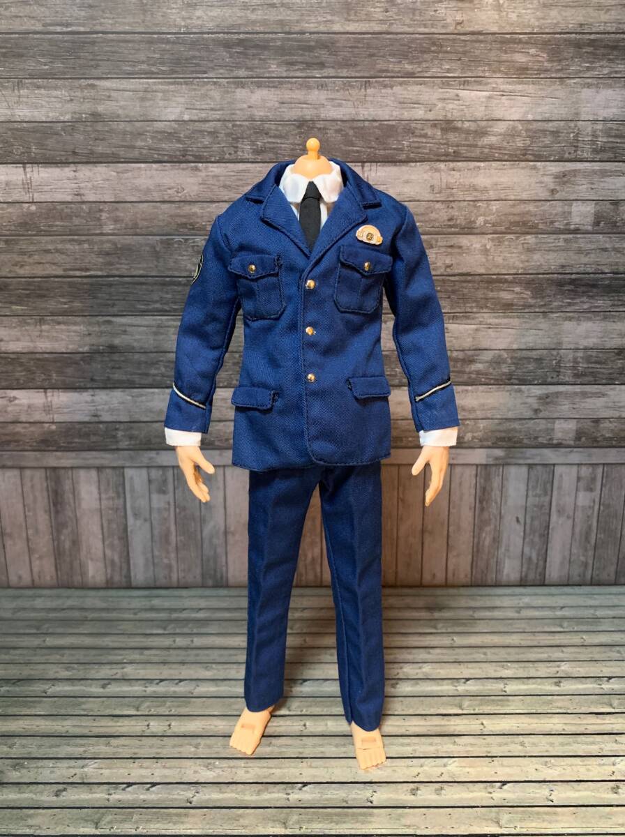 独創的 メディコム 1/6 日本警察 制服 セット スリム男性ボディ用 軍服、洋服