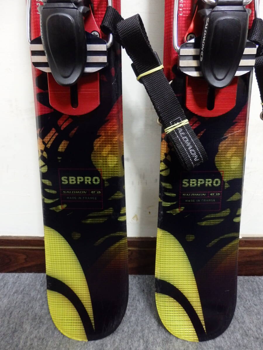 SALOMON SBPRO ショートスキー Yahoo!オークション - 送料無料 サロモン SBPRO ファンスキー 約