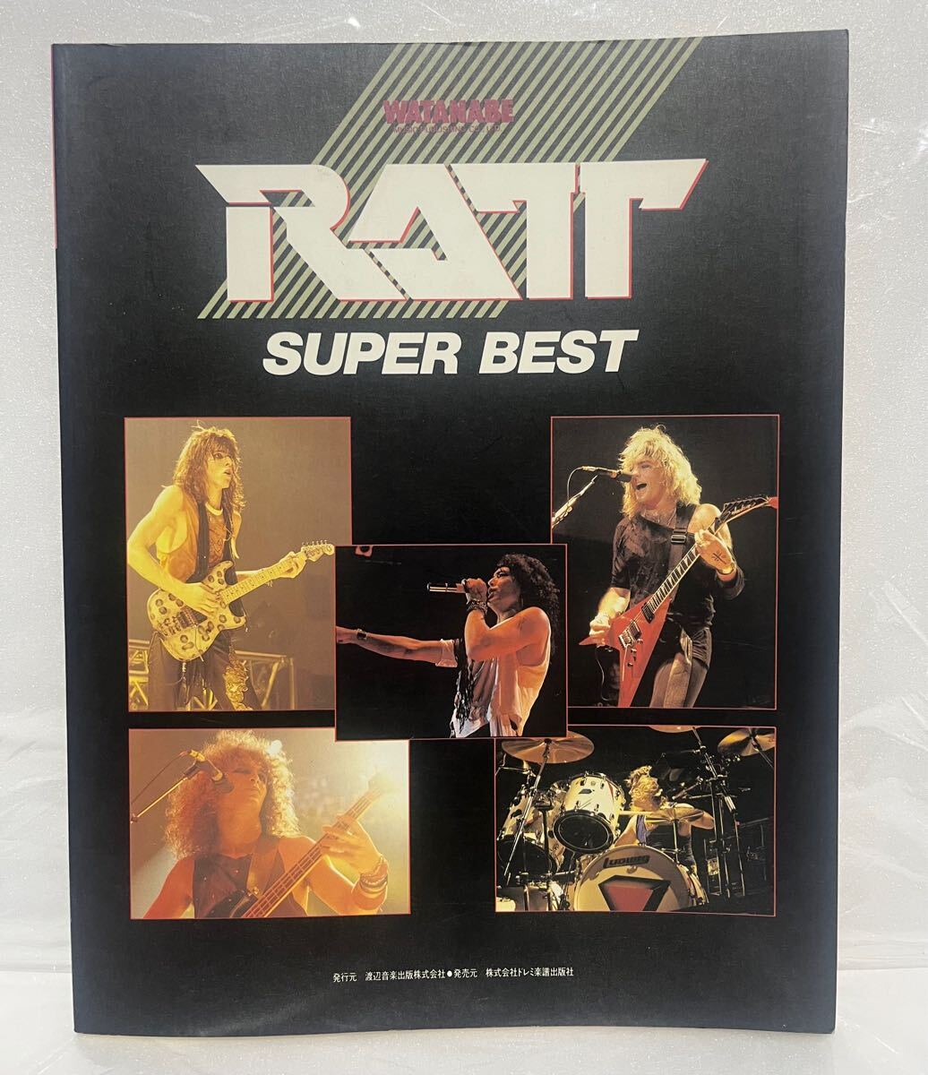 RATT ラット SUPER BEST スーパーベスト バンドスコア 楽譜