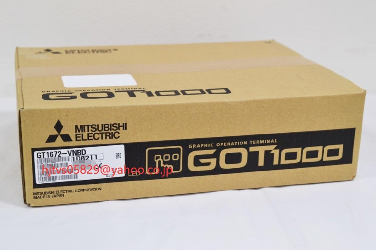 新品 未使用 MITSUBISHI/三菱電機 GT1672-VNBD タッチパネル ミツビシ【６ヶ月保証 】