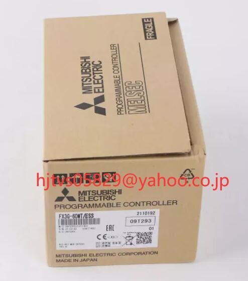 新品 未使用 MITSUBISHI/三菱電機 FX3G-60MT/ESS マイクロシーケンサー 基本ユニット【６ヶ月保証】