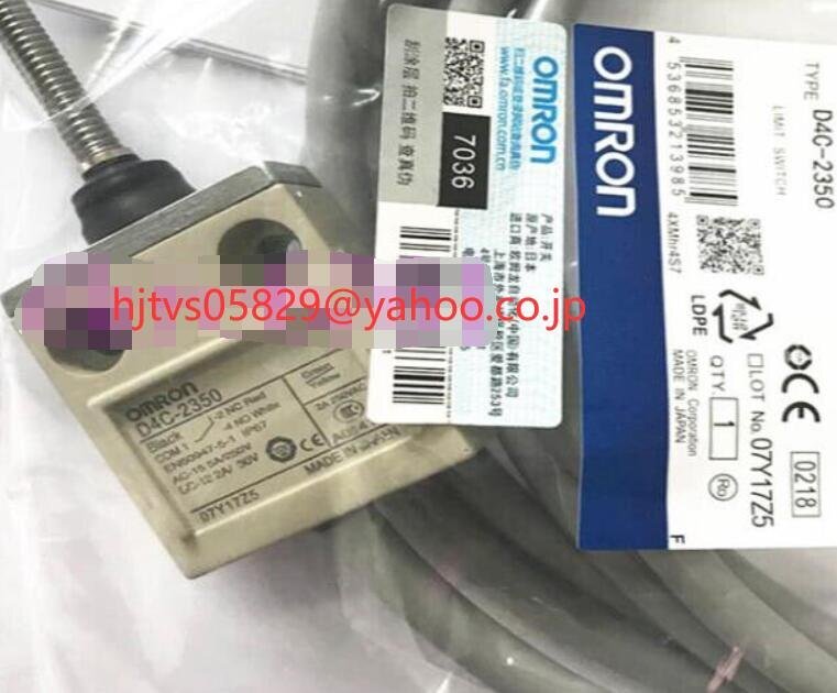 10個セット 新品 未使用 OMRON/オムロン D4C-2350 小型セーフティ スイッチ【６ヶ月保証 】