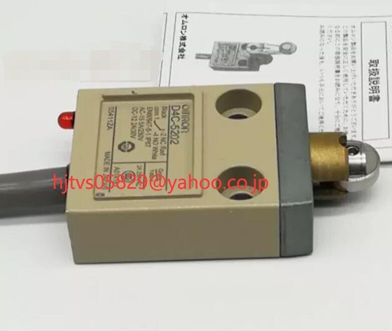 10個セット 新品 未使用 OMRON/オムロン D4C-5202 小型セーフティ スイッチ【６ヶ月保証 】
