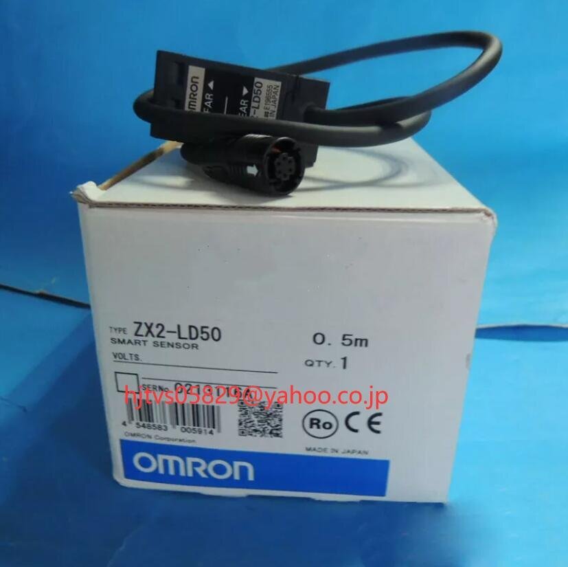 新品 未使用 オムロン OMRON ZX2-LD50 0.5M スマートセンサ【６ヶ月保証】