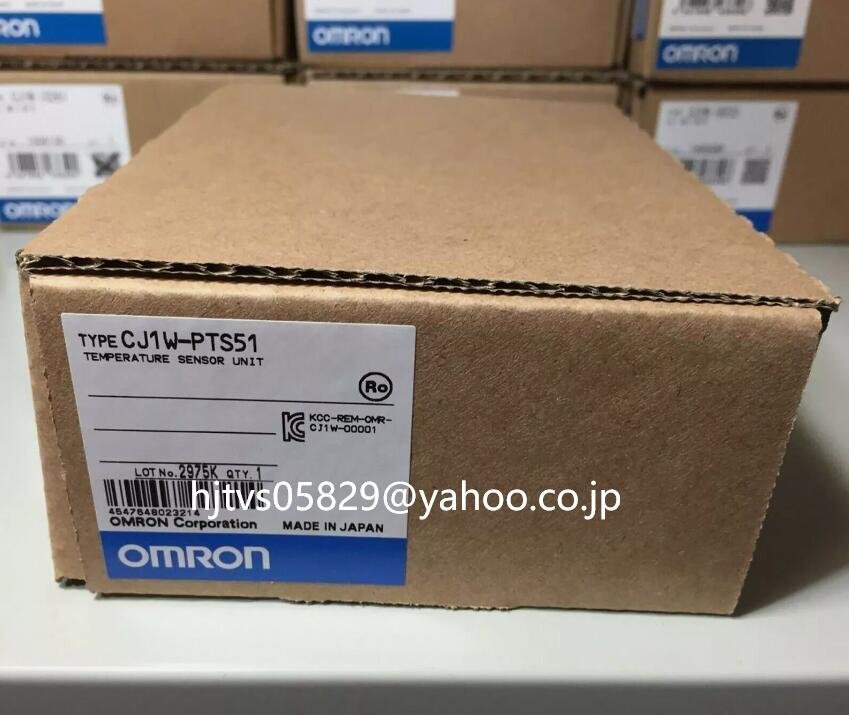 新品 未使用 オムロン OMRON CJ1W-PTS51 温度センサユニット【６ヶ月保証】