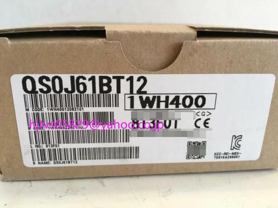 新品 未使用 MITSUBISHI/三菱電機 QS0J61BT12 CC-Link Safetyシステムマスタユニット【６ヶ月保証 】