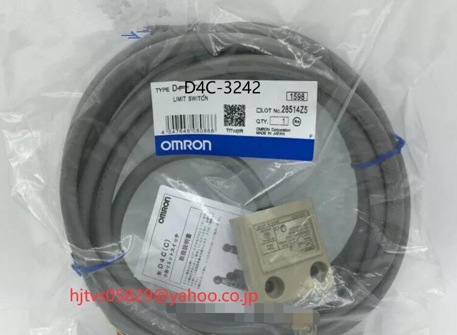 10個セット 新品 未使用 OMRON/オムロン D4C-3242 小型セーフティ スイッチ【６ヶ月保証 】
