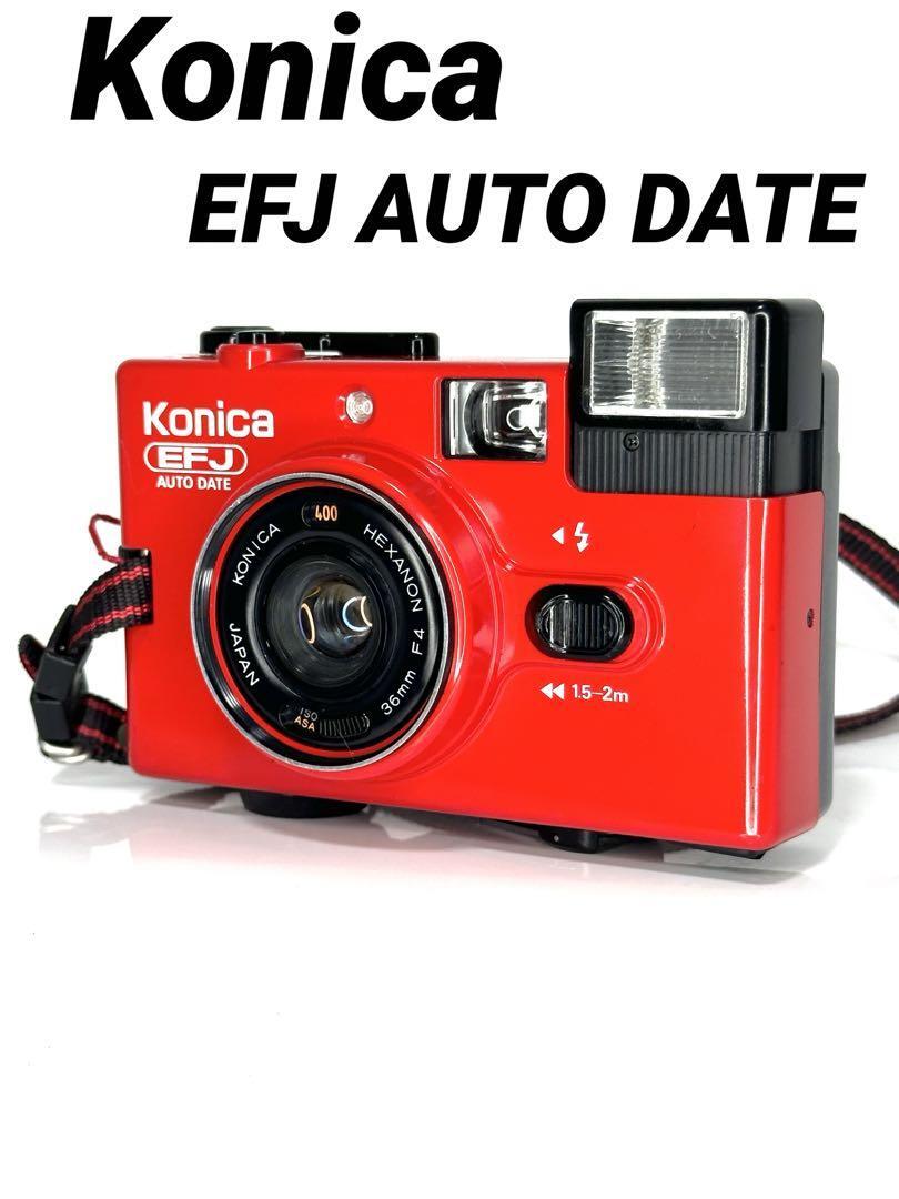 A65★良品★Konica フィルムカメラ EFJ AUTO DATE Yahoo!オークション - A65 良品 Konica フィルムカメラ EFJ AUTO