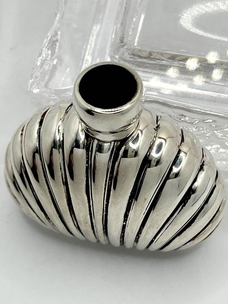 T&CO Tiffany パフュームボトル　silver925 オニキス　アンティーク　希少 アクセサリー 貝殻