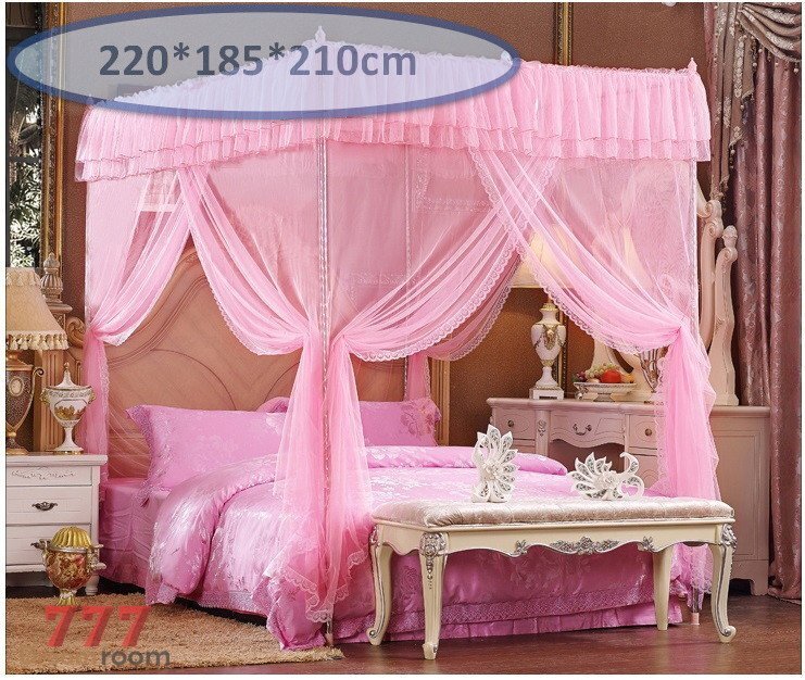 かわいい ベッドカーテン 220*185*210 プリンセス お姫様 蚊帳 かわいい ベッドカーテン 220*185*210 プリンセス お姫様 蚊帳