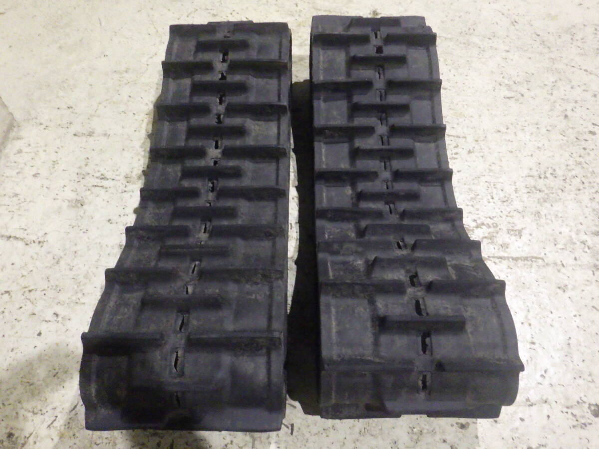 [ Ishikawa ]* комбайн резиновая гусеница 400×79×36 Kubota ARN214 2 шт. комплект *R
