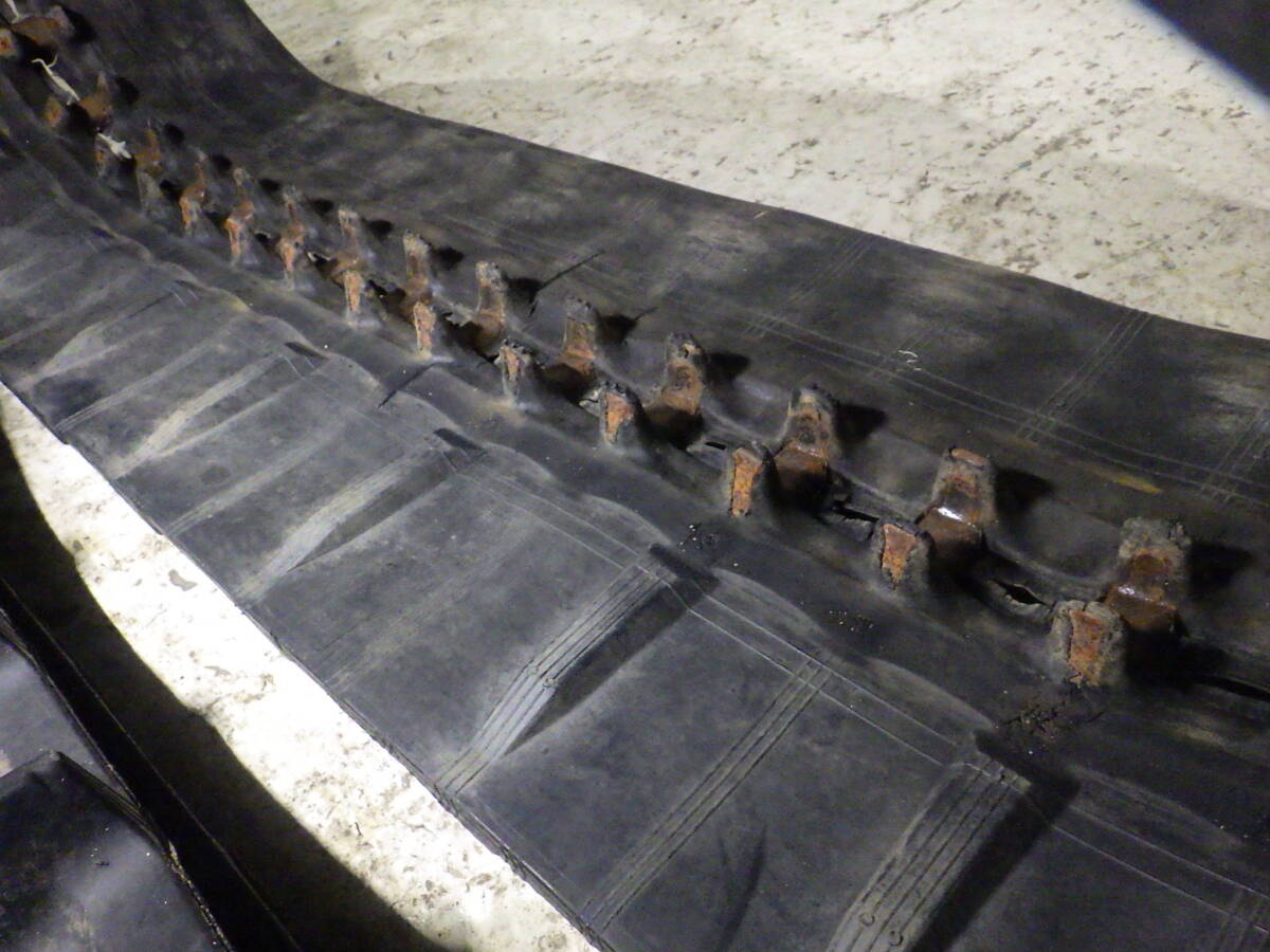 [ Ishikawa ]* комбайн резиновая гусеница 400×79×36 Kubota ARN214 2 шт. комплект *R