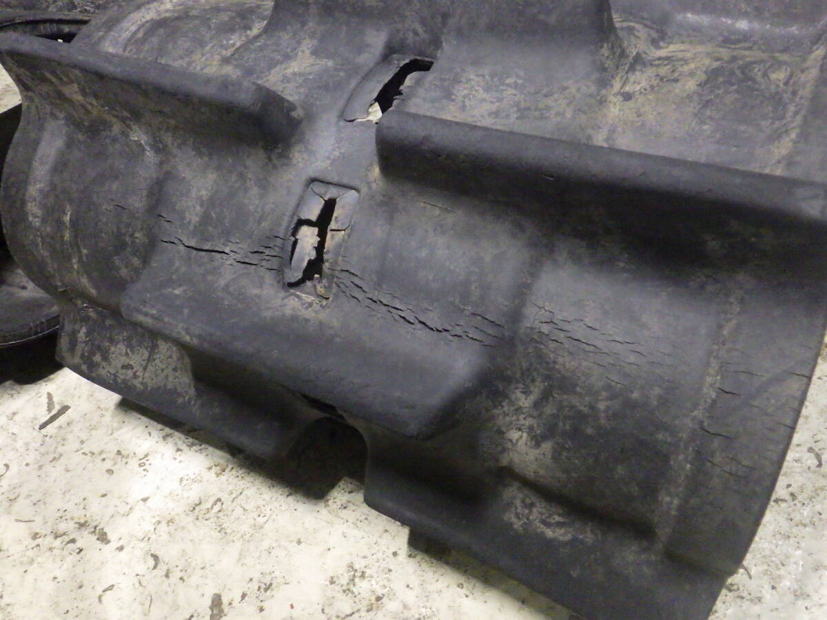 [ Ishikawa ]* комбайн резиновая гусеница 400×79×36 Kubota ARN214 2 шт. комплект *R