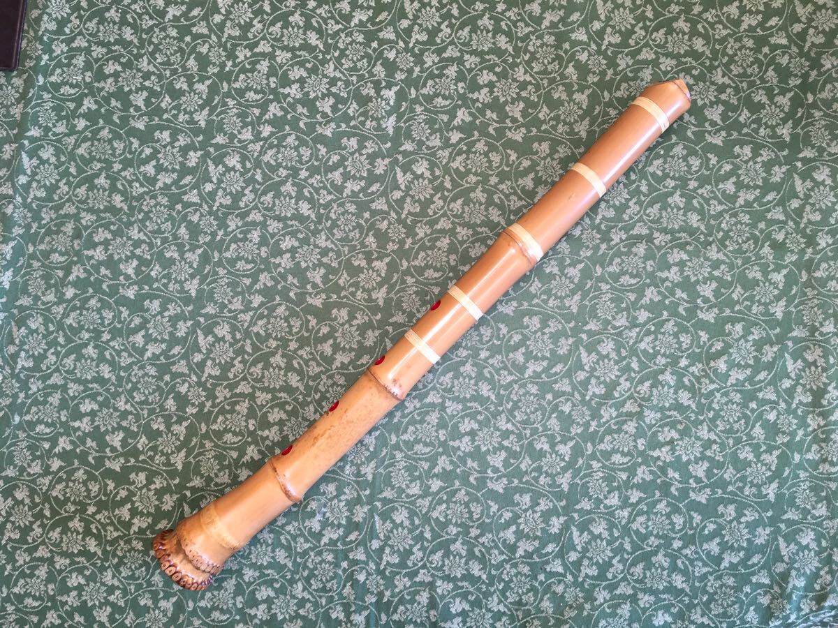一尺八寸管 （正律六本D管）延管　尺八_画像2