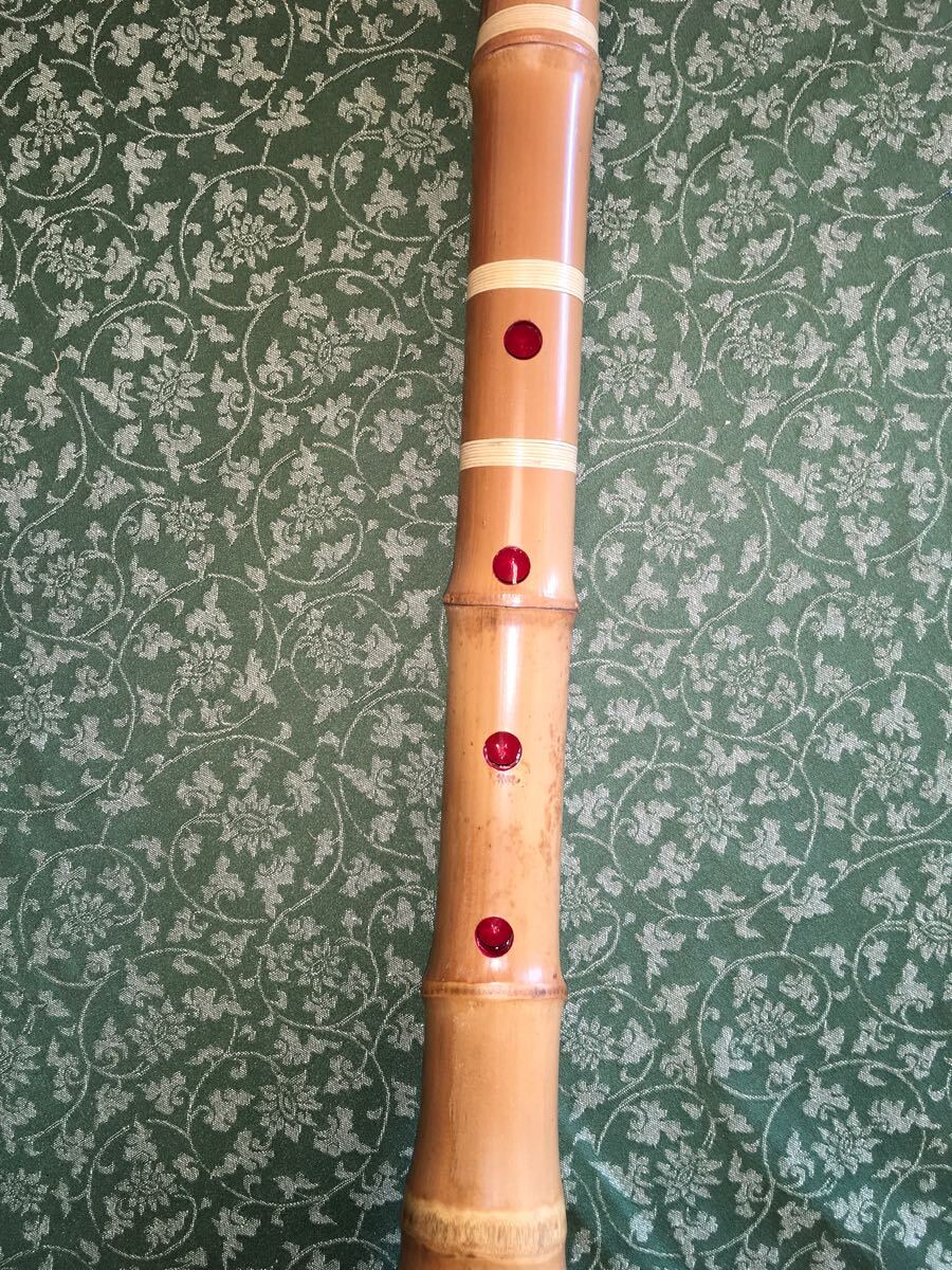 一尺八寸管 （正律六本D管）延管　尺八_画像8