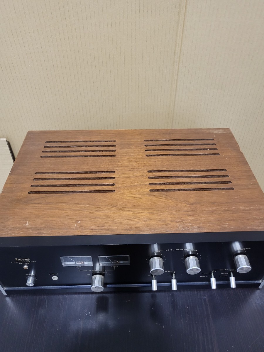 当時物 名機 山水 SANSUI サンスイ BA-150 パワーアンプ SOLID 当時物 名機 山水 SANSUI サンスイ BA-150 パワーアンプ SOLID