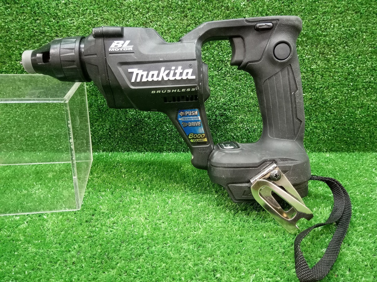 中古品 makita マキタ 18V 充電式 スクリュードライバ 黒 FS600DZ 本体のみ