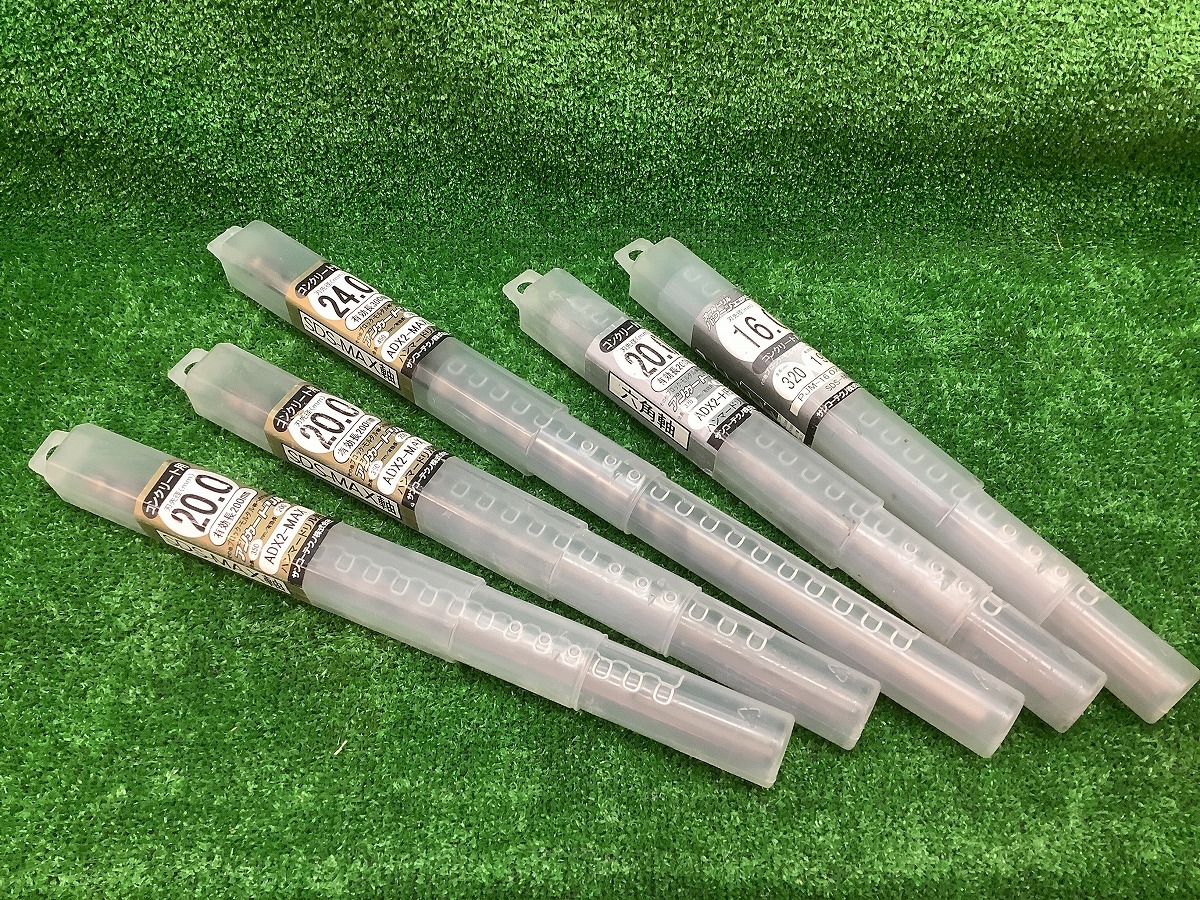 中古品 サンコーテクノ コンクリート用 ドリル各種 5本セット ※要商品詳細参照