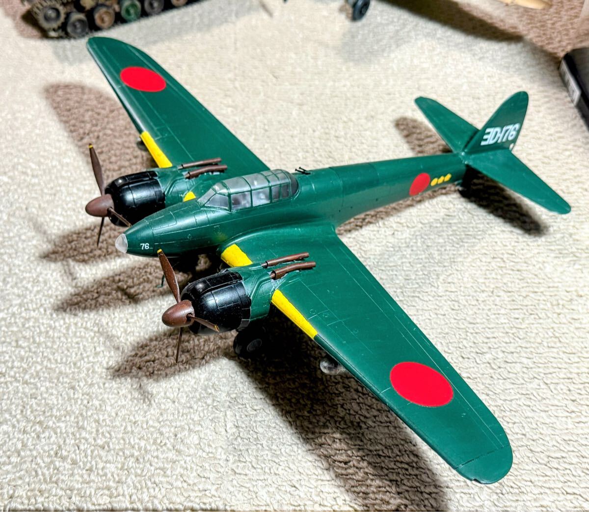 日本海軍　月光　1/48 完成品
