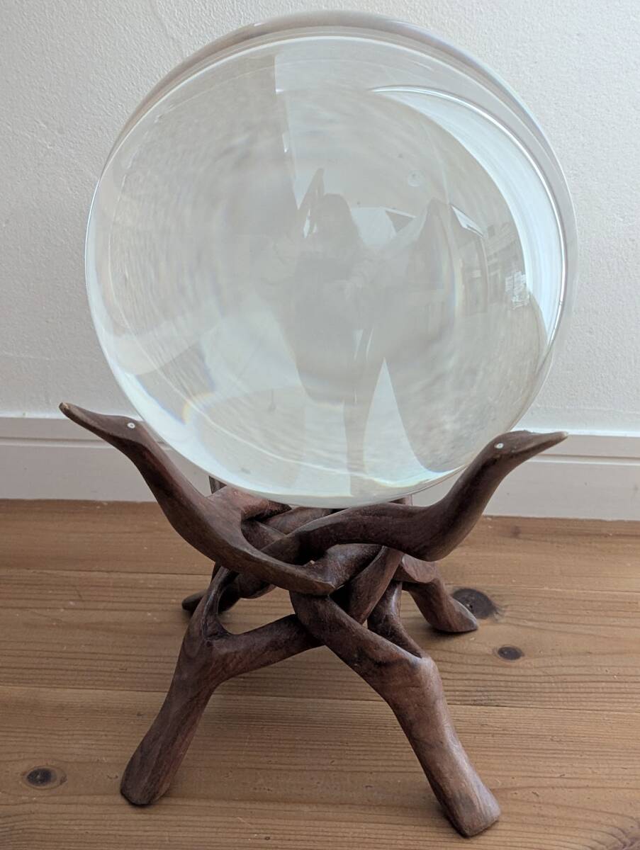 特大 20cm 水晶玉 水晶球 丸玉 大玉 クリスタル 透明 占い 特大 20cm 水晶玉 水晶球 丸玉 大玉 クリスタル 透明 占い