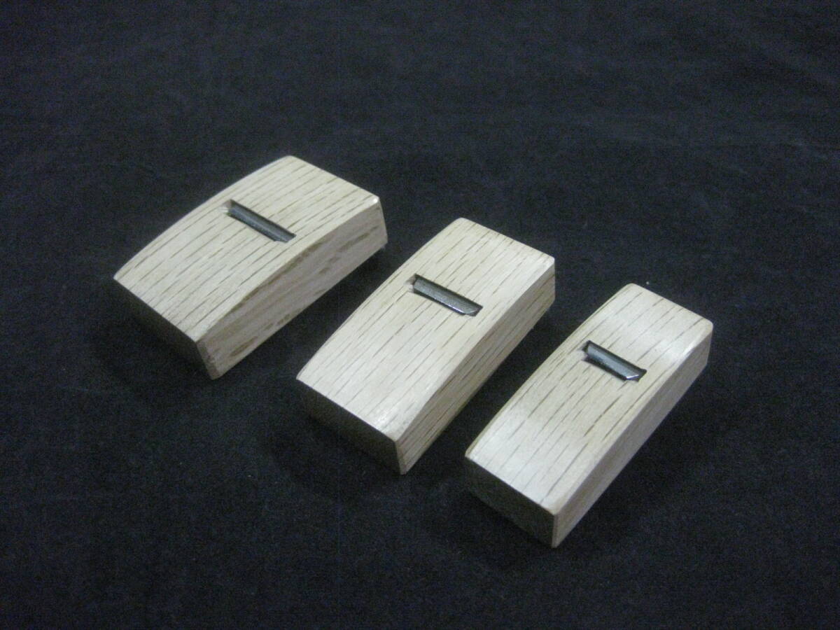 ◎★富士久極豆豆鉋平反り3丁組12mm 16mm 22mm　木型屋 L52★◎