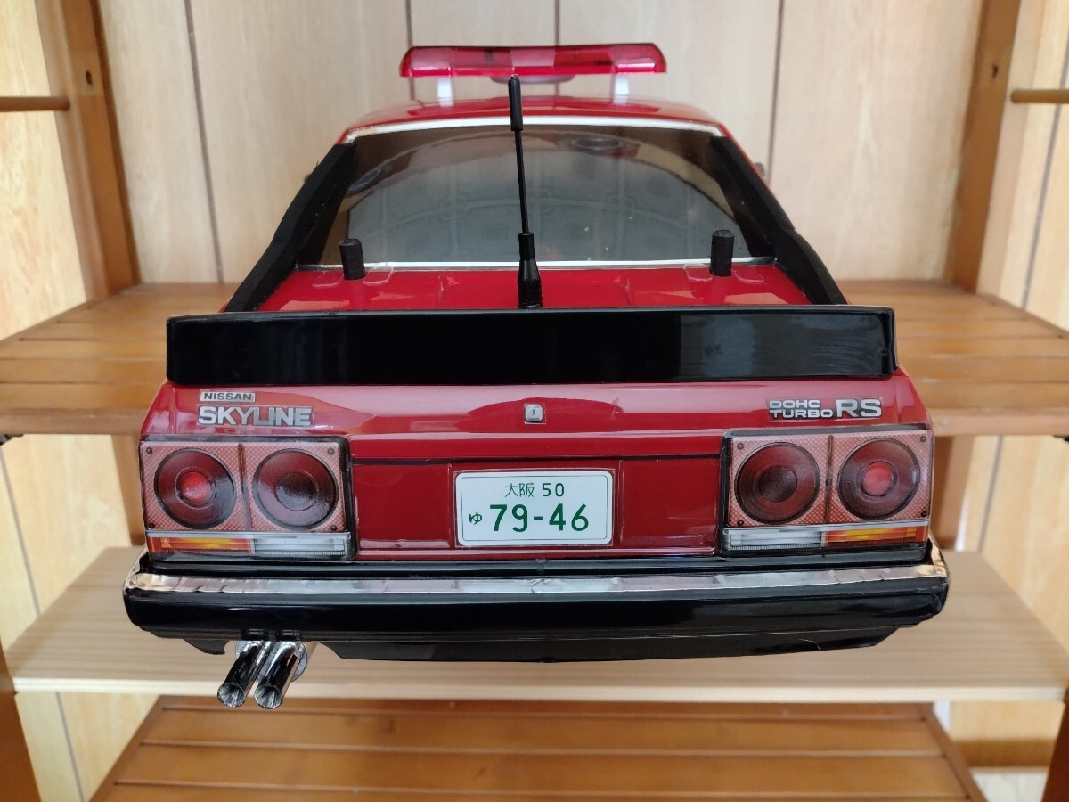 ラジコンボディのみ出品 ABCホビー SKYLINE R30 西部警察劇中車 ラジコンボディのみ出品 ABCホビー SKYLINE R30 西部警察劇中車