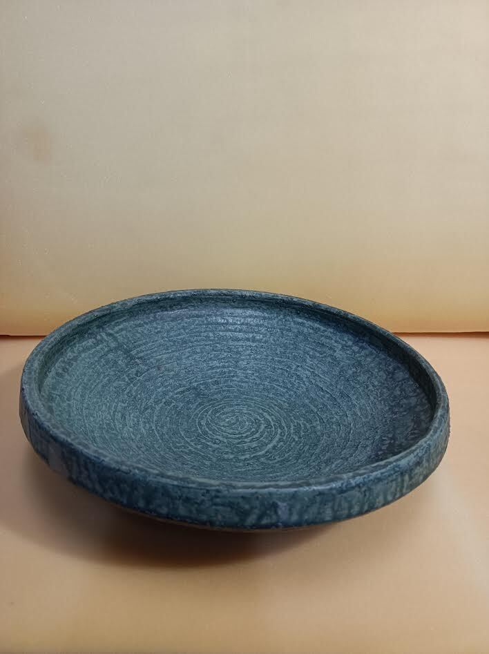 花器　■　水盤　■　幅31.5　高さ7.8　【106】_画像1