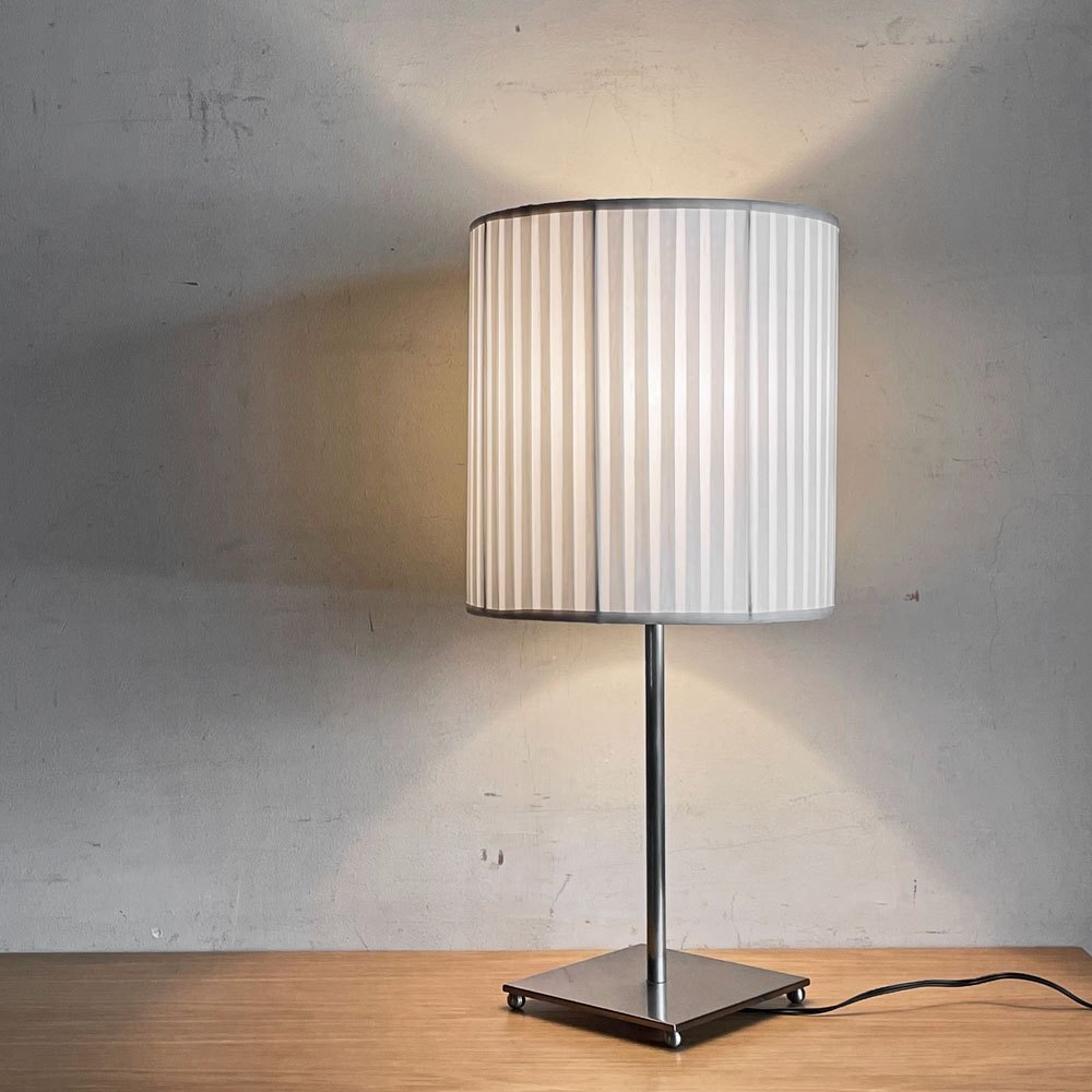■ ワイスワイス WISE WISE プリーツ PLEATS KW-701 テーブルランプ Φ30cm デスクライト 卓上照明 高さ調整可能