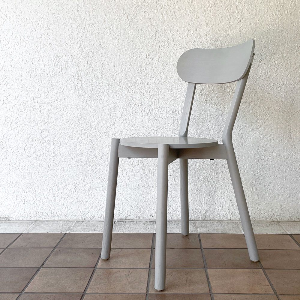 ◇ カリモクニュースタンダード KARIMOKU NEW STANDARD キャストールチェア CASTOR CHAIR スタッキング BIG-GAME グレイングレー