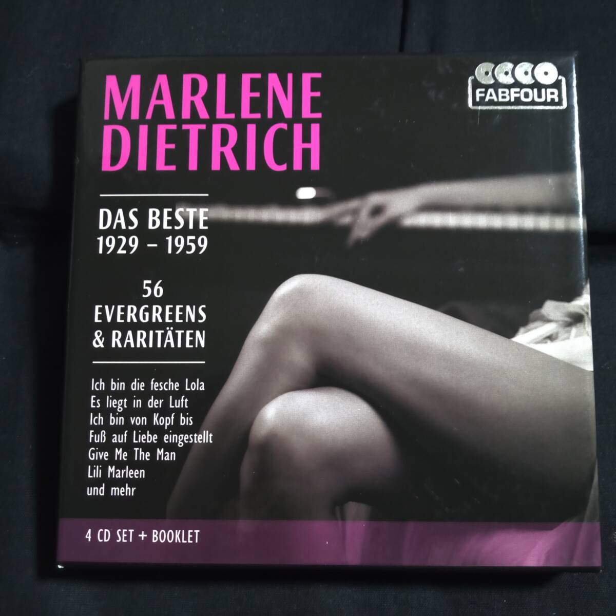★4枚組★Marlene Dietrich Das Beste 1929-1959 マレーネ・ディートリッヒ