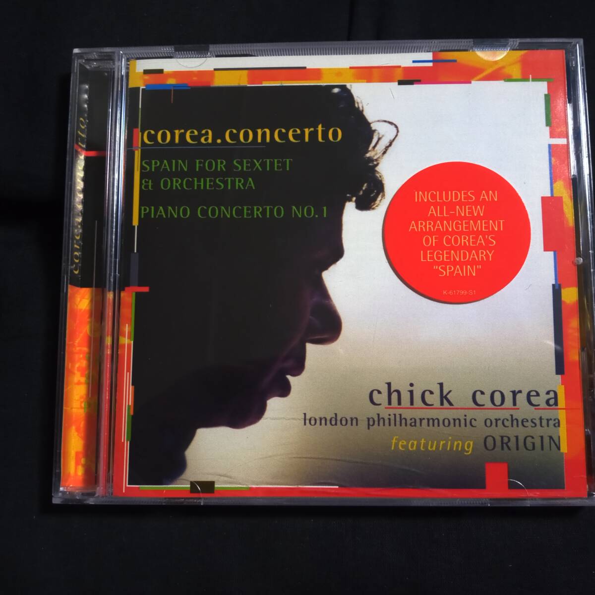 ジャズ一般 Chick Corea Corea.Concerto London Philharmonic Orchestra feat.Origin Spain for Sextet&Orchestra / Piano Concerto No.1