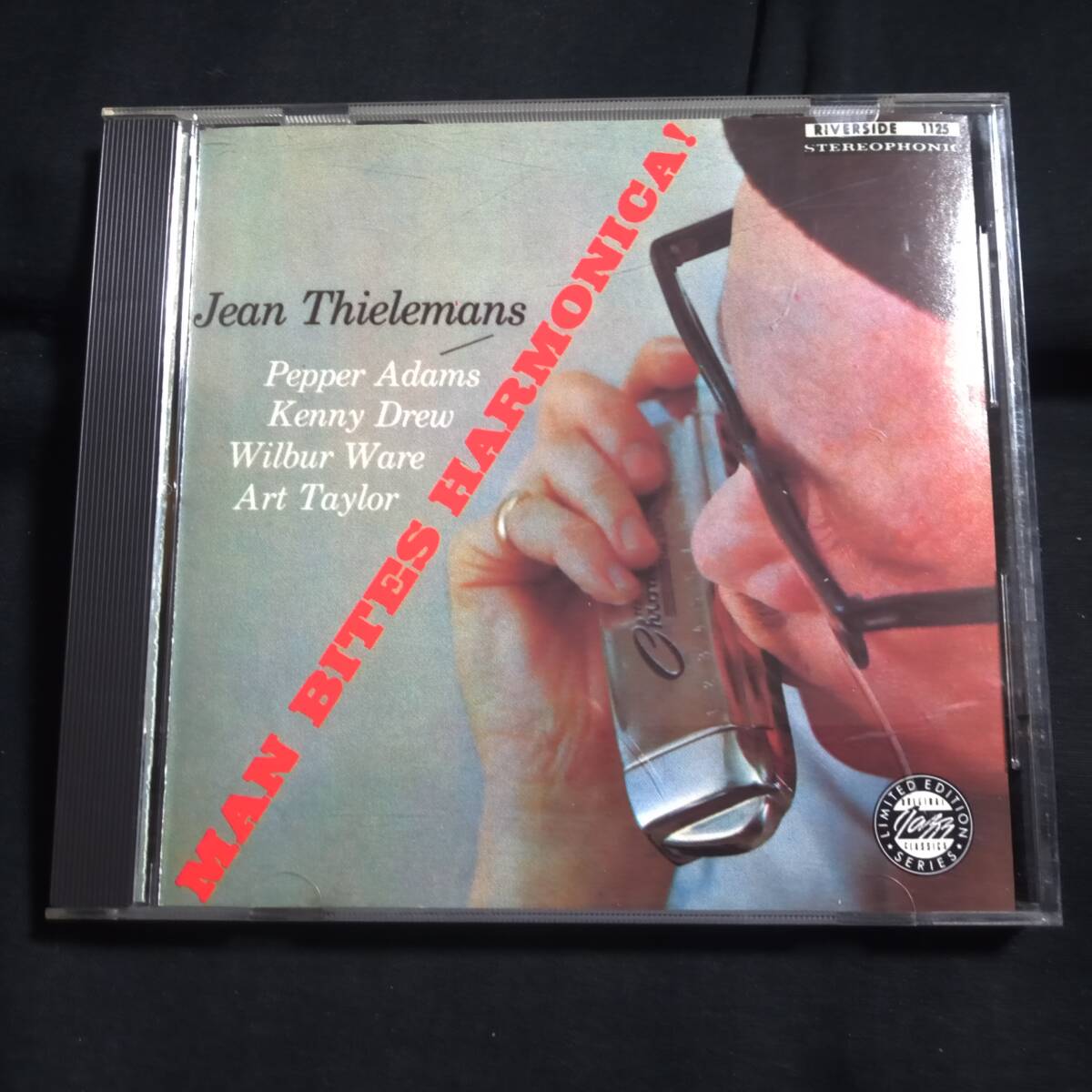 Jean Toots Thielemans Man Bites Harmonica トゥーツ・シールマンス マン・バイツ・ハーモニカ Pepper Adams Kenny Drew Wilbur Ware