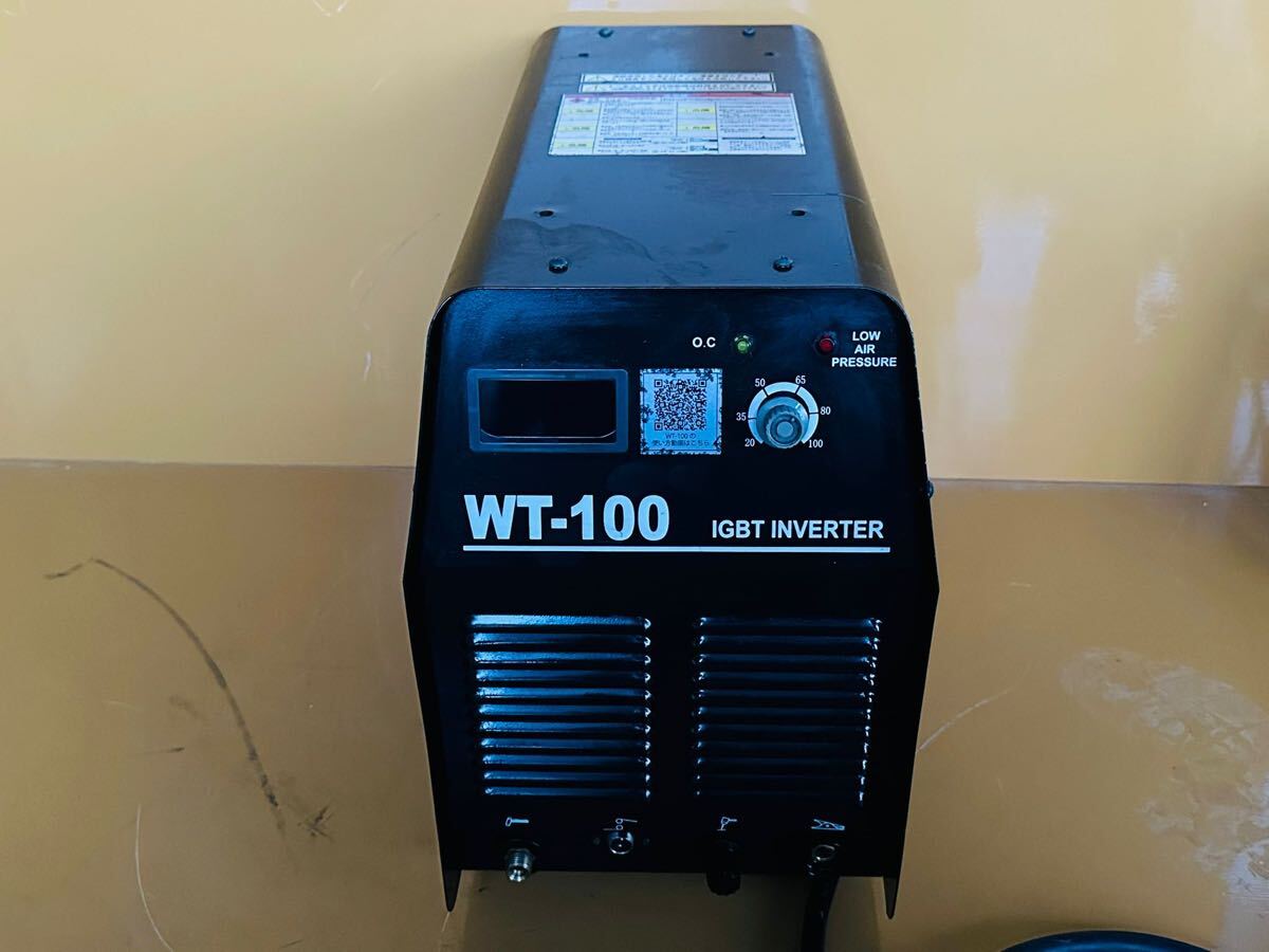 WELDTOOL IGBT INVERTER エアープラズマ切断機 WT-100