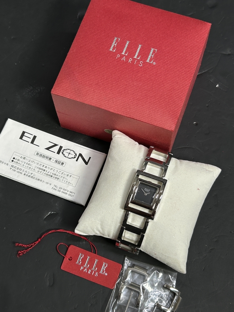 ● コレクター必見 ELLE 腕時計 クオーツ レディース 時計 おしゃれ かわいい 元箱 コレクション my334