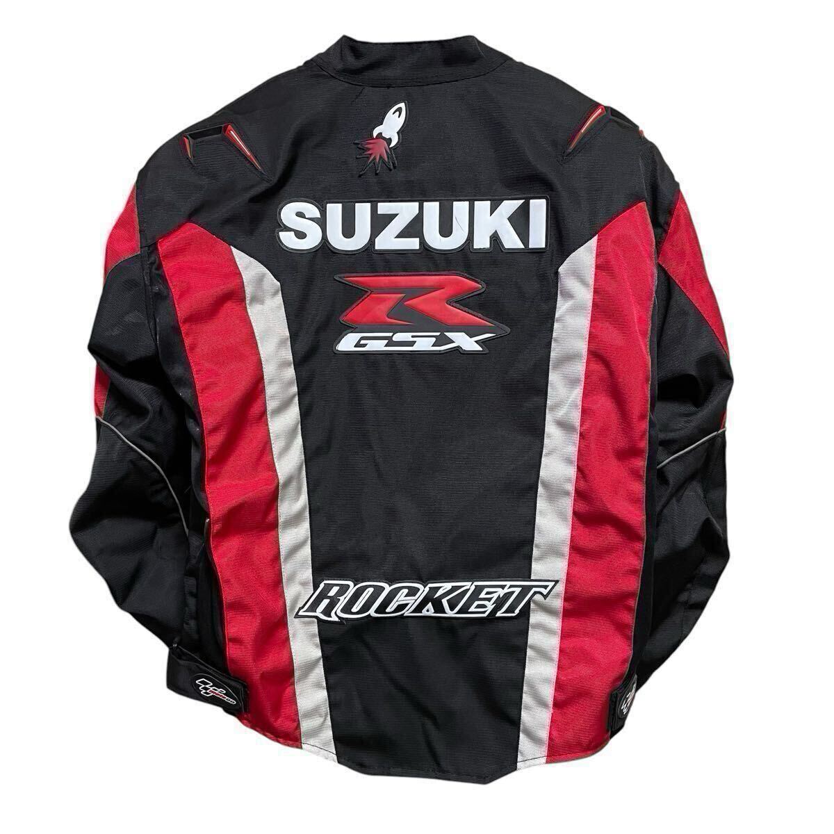 JOE ROCKET バイクジャケット プロテクター付 SUZUKI オール JOE ROCKET バイクジャケット プロテクター付 SUZUKI オール