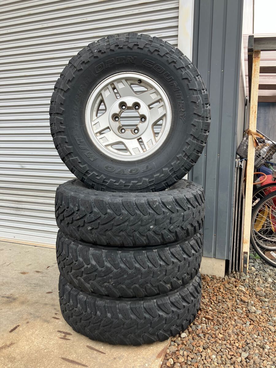 ランクル プラド 純正ホイール 255/85R16 オープンカントリー 16 ランクル プラド 純正ホイール 255/85R16 オープンカントリー 16