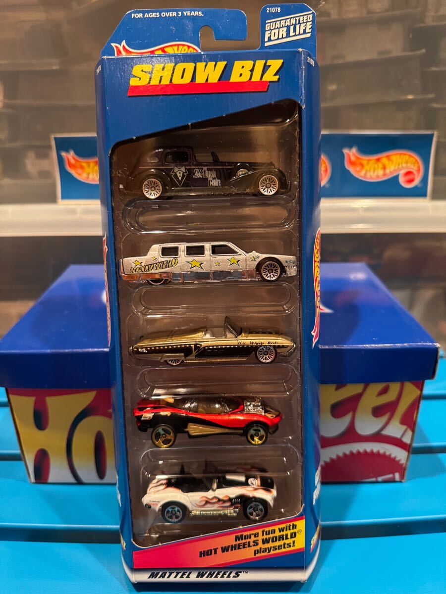ホットウィール　5パック show biz 未開封美品 Hot Wheels HotWheels