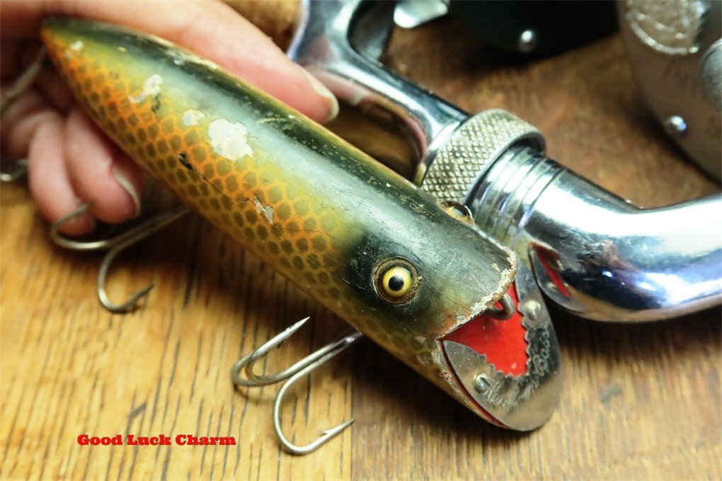 1920年代 レア HEDDON BASSER GE L オールドルアー / ZEAL 道楽 1920年代 レア HEDDON BASSER GE L オールドルアー / ZEAL 道楽