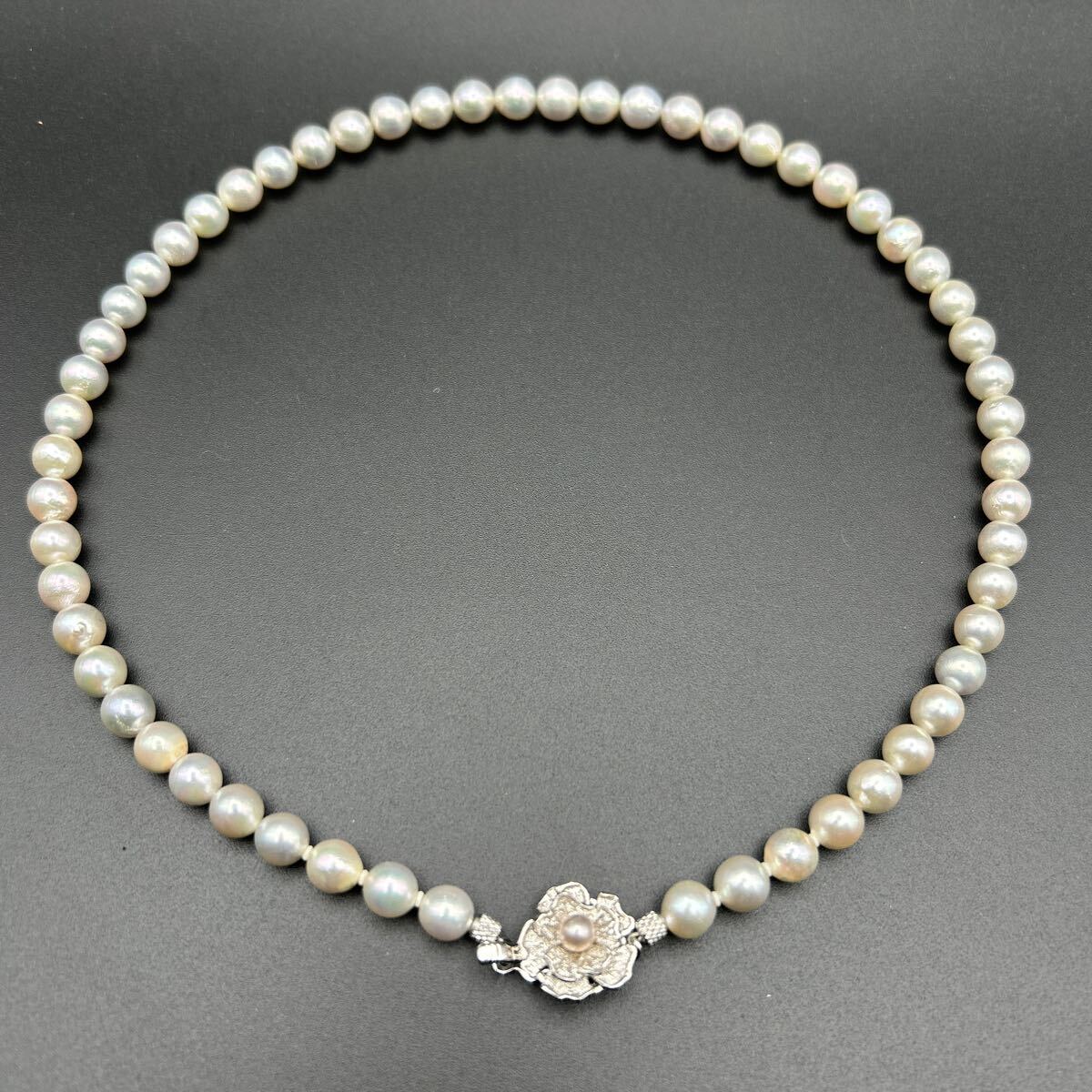 1円〜 パール ネックレス 本真珠 数珠 留め具シルバー SILVER 総重量 54.5g 真珠 アクセサリー 仏具 売り切り(真珠)｜売買されたオークション情報、Yahoo!オークション(旧ヤフオク!)  の商品情報をアーカイブ公開 - オークファン（aucfan.com）