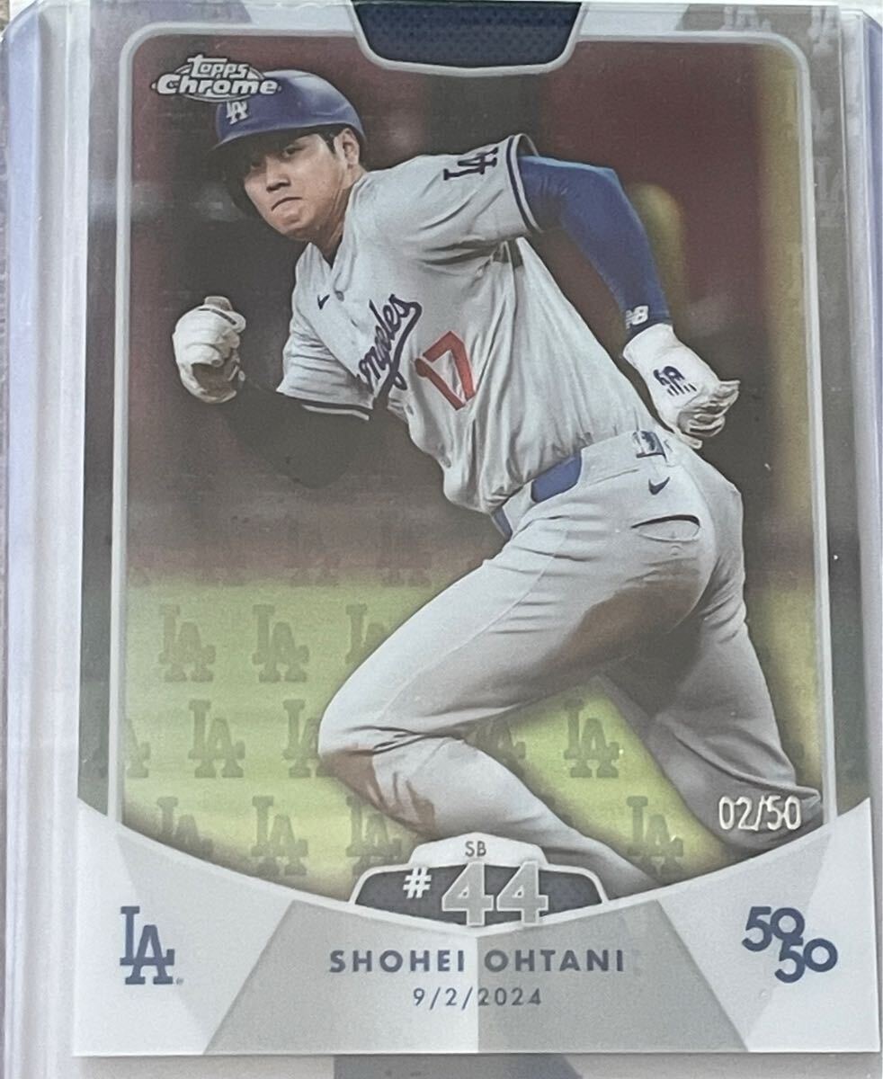 新着入荷の通販 Topps 2024 50枚限定 Chrome 大谷翔平 BLACK 新着入荷の通販 Topps 2024 50枚限定 Chrome 大谷翔平 BLACK