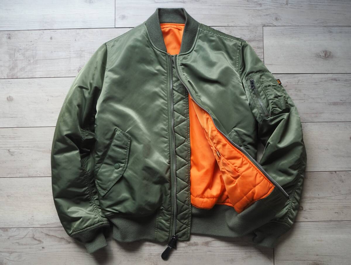 MA-1 jacket archive alpha ブラック グリーン MA-1 jacket archive alpha ブラック グリーン