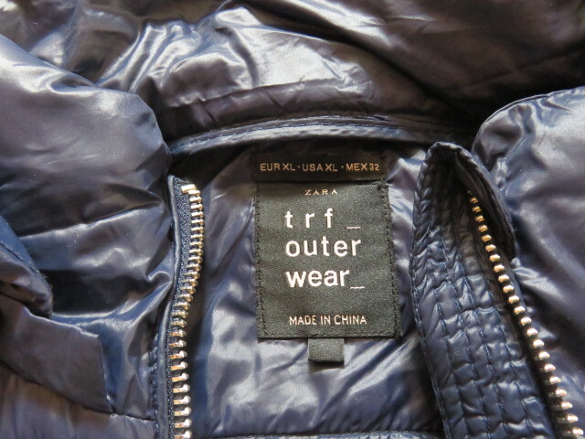 【中古美品】ZARA trf中綿ジャケット XL _画像5