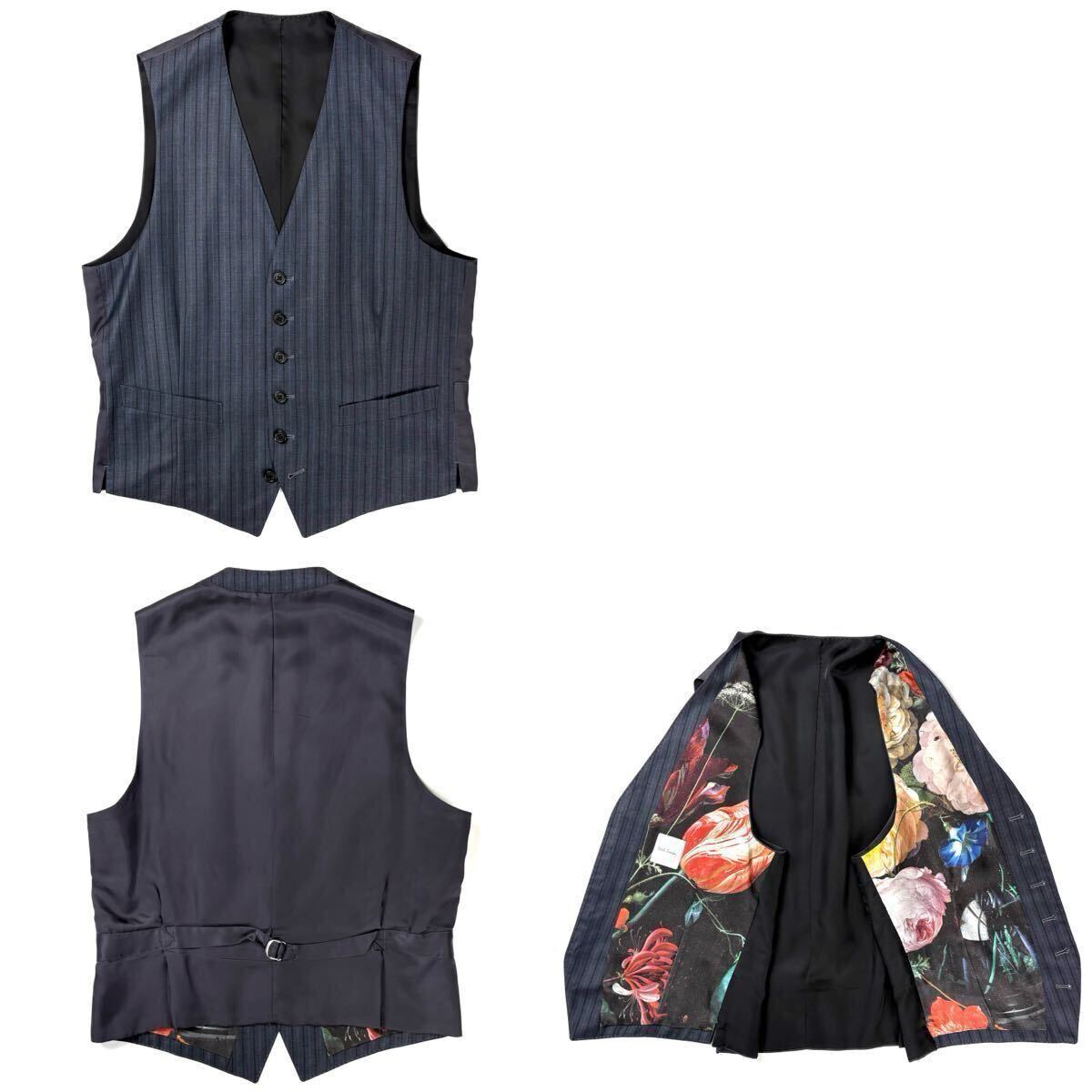 Paul Smith × DORMEUIL 3ピーススーツ Lサイズ ポールスミス Paul Smith × DORMEUIL 3ピーススーツ Lサイズ ポールスミス