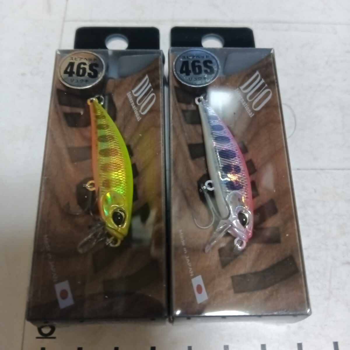 Ｔ20　ｃ　DUO デュオ　SPEARHEAD RYUKI 46S　スピアヘッド　リュウキ　46S　２色セット