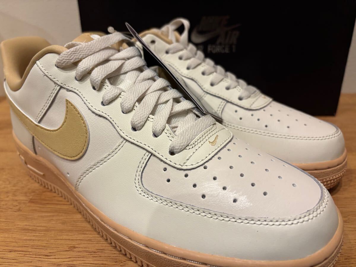 即決26.5cm NIKE WMNS AIR FORCE1 Low '07 Sail/Vintage Green/Sesameナイキ エアフォース1 新品　FZ3597-133